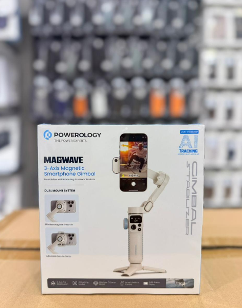 Powerology Mag-Wave 3axis Smart Phone Gimbal
