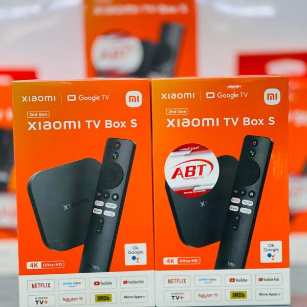 Xiaomi Mi TV Box S 2nd Gen (Global) – 4K HDR Android TV Box with Google TV, Ultra HD Streaming
