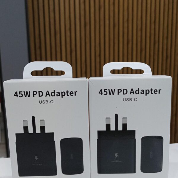 Samsung 45W USB-C PD Charger with Cable [EP-TA845] – Fast Charging Adapter