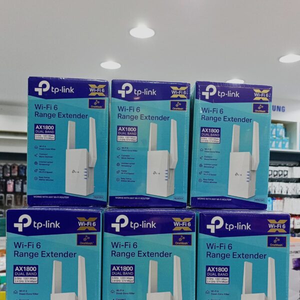 AX1800 Wi-Fi Range Extender – High-Speed Wireless Network Booster