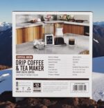 LePresso Crystal Brew 1.2L Drip Coffee & Tea Maker – 1400W Smart Digital Control, Stainless Steel – Price In Oman