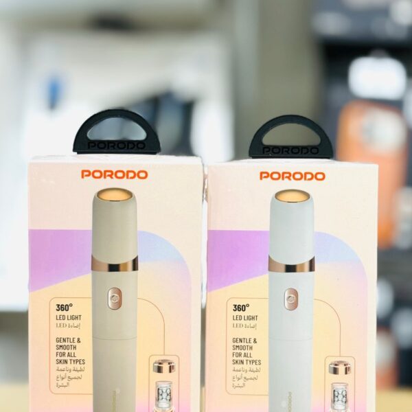 Porodo Electric Facial Hair Epilator – Gentle & Precise Hair Removal for Women