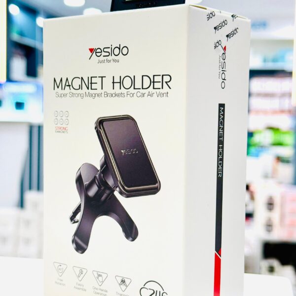 Yesido C244 Magnetic Car Phone Holder – Universal Mount, Strong Grip, 360° Rotation