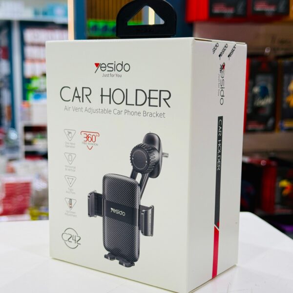 Yesido C242 Car Air Vent Mobile Holder – Universal Gravity Linkage Phone Bracket