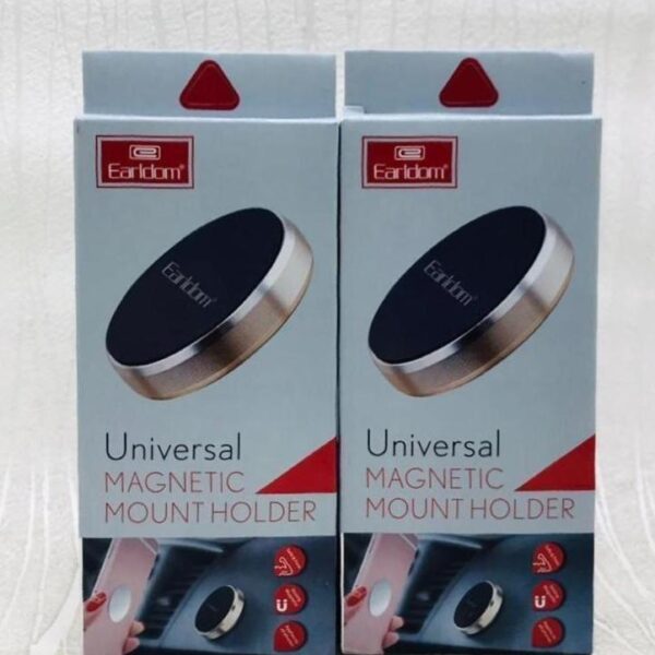 Earldom Universal Magnetic Car Phone Holder – Strong Magnet, 360° Rotation