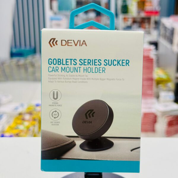 Devia Goblet Series Car Mount Holder – Universal Dashboard & Cup Holder Phone Stand