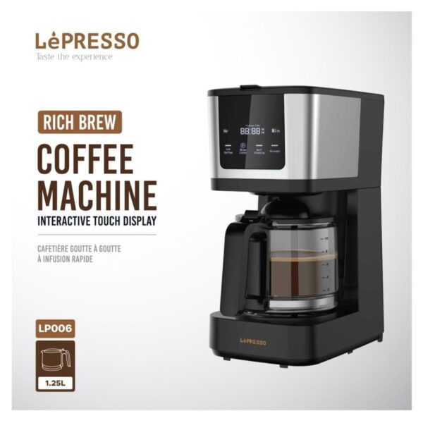 LEPRESSO Rich Brew Coffee Machine – Premium Coffee Maker for Home & Office